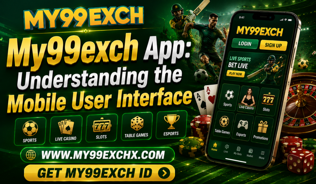 My99exch App Understanding the Mobile User Interface